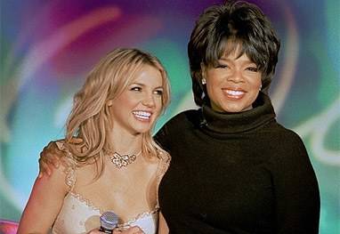 Oprah Winfrey e Britney Spears são as mais bem pagas de Hollywood