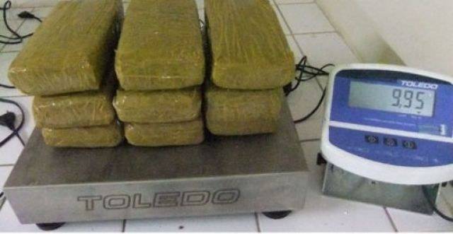Jovem rondoniense de 22 anos é preso com 10 kg de cocaína em Cuiabá