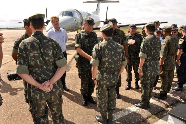 Homens do Exército chegam a Vilhena para acompanhar Operação Ágata 6