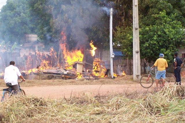 EXCLUSIVO: INCÊNDIO CRIMINOSO EM CEREJEIRAS
