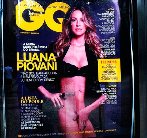 Luana Piovani aparece sem calcinha em capa de revista: "Eu tenho bom senso"