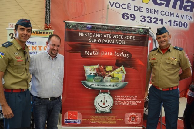 Grupo Pato Branco e Corpo de Bombeiros lançam “Campanha Natal Para Todos” 