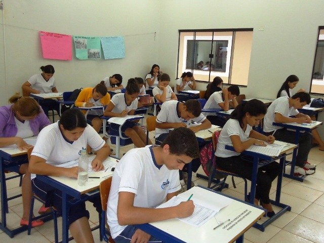 90% dos alunos das escolas estaduais fizeram o Saero em Vilhena