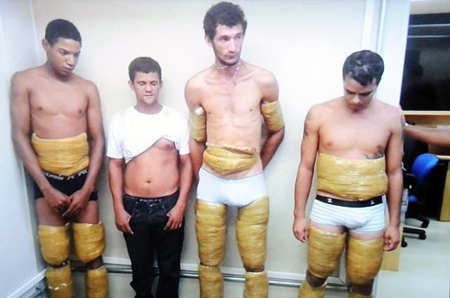 Rondonienses são presos com 34 kg de droga no corpo em aeroporto de BH