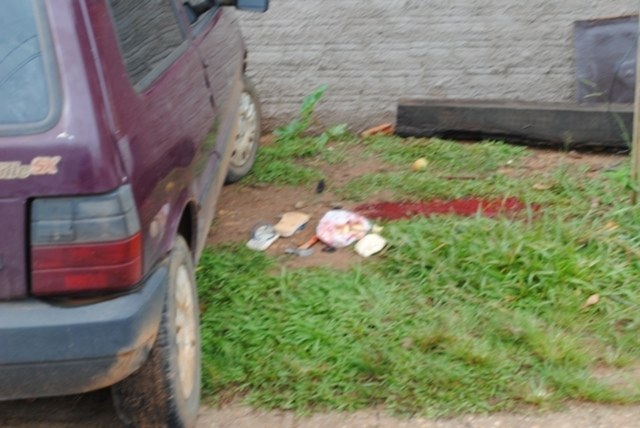 Homem morto com tiro na nuca em Vilhena estava chegando para trabalhar