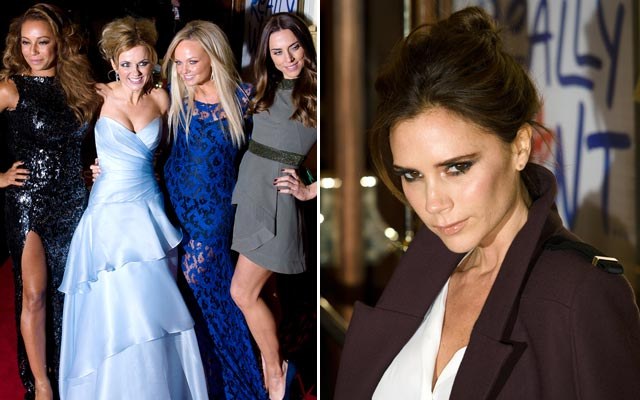 Victoria Beckham se isola de Spice Girls em estreia de musical 