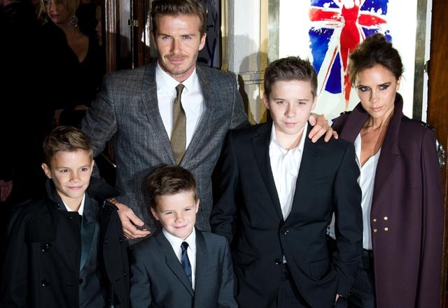 Família Beckham é eleita a mais estilosa no mundo dos famosos