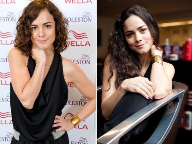 Alice Braga muda visual para nova personagem