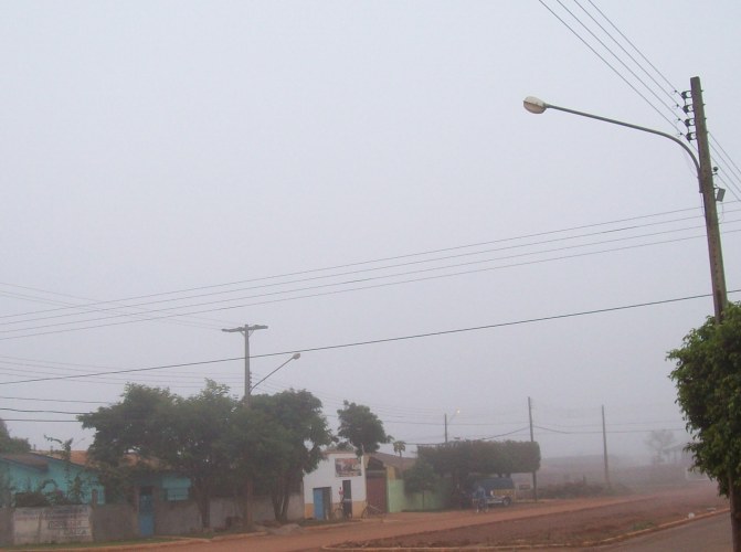 OITAVA FRENTE FRIA EM VILHENA: 16,3 GRAUS