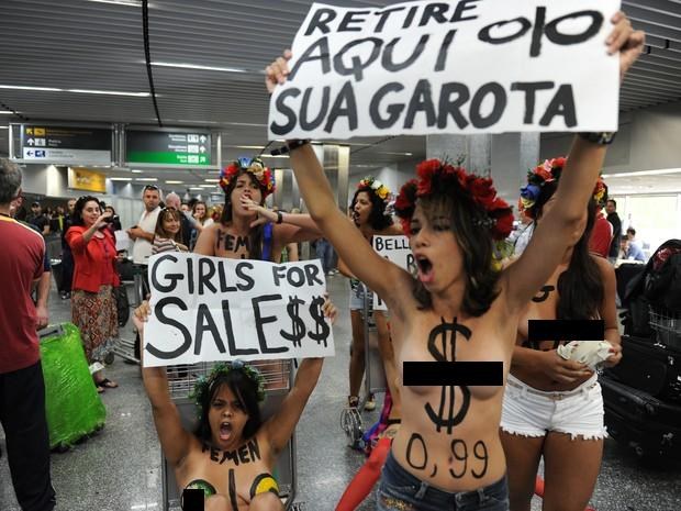 PROTESTO CONTRA O SEXO
