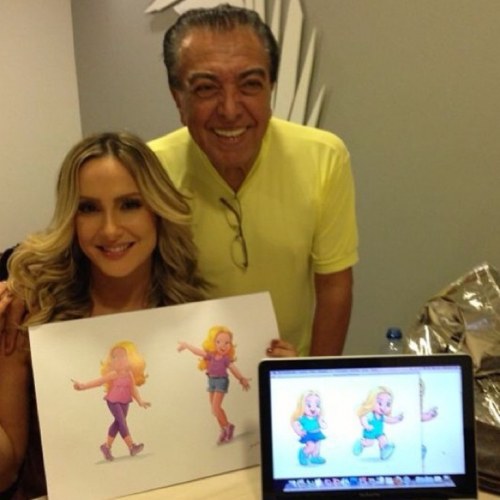 Claudia Leitte vira personagem de Maurício de Sousa