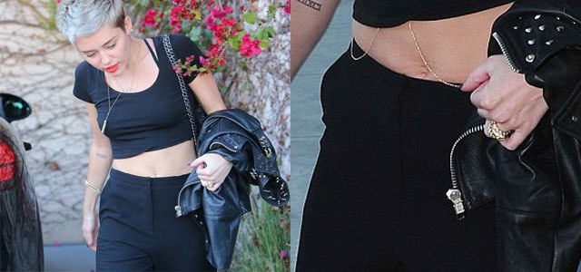 Após suposta traição, Miley Cyrus aparece com anel de noivado