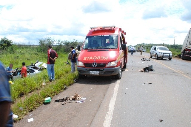 Urgente: acidente na BR 364 há 10 km de Vilhena faz vítima fatal