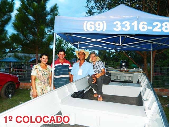 Campeão em torneio de pesca fisga 27,5 kg e ganha barco completo em Vilhena