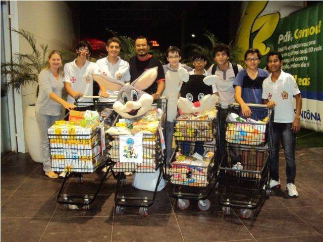 Jovens Demolays iniciam campanha de solidariedade para doar alimentos a carentes