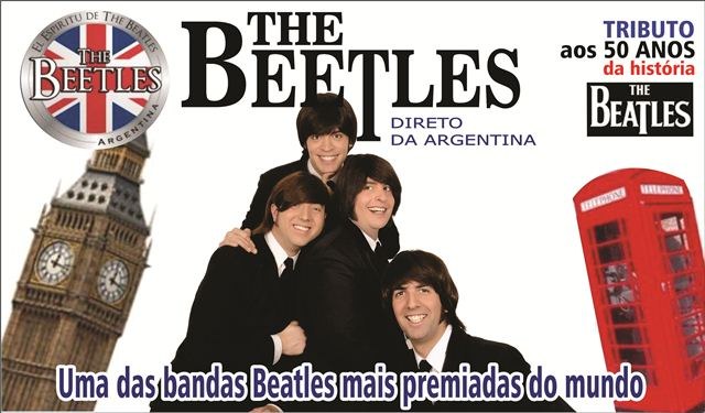 Banda The Beetles, cover argentino dos Beatles, se apresenta em maio em Vilhena