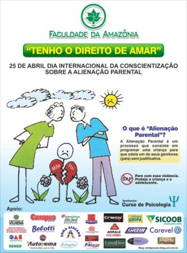 Campanha contra alienação parental vai movimentar a cidade nesta semana