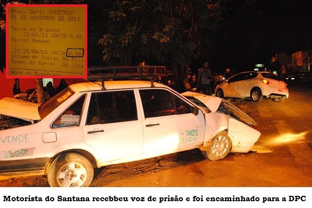 Sob efeito de álcool, motorista invade preferencial e causa acidente em Vilhena