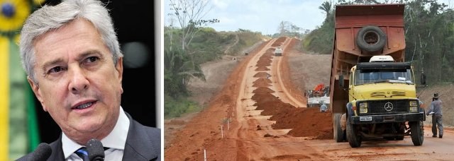 Collor rasga documento no Senado e recebe apoio de parlamentares rondonienses