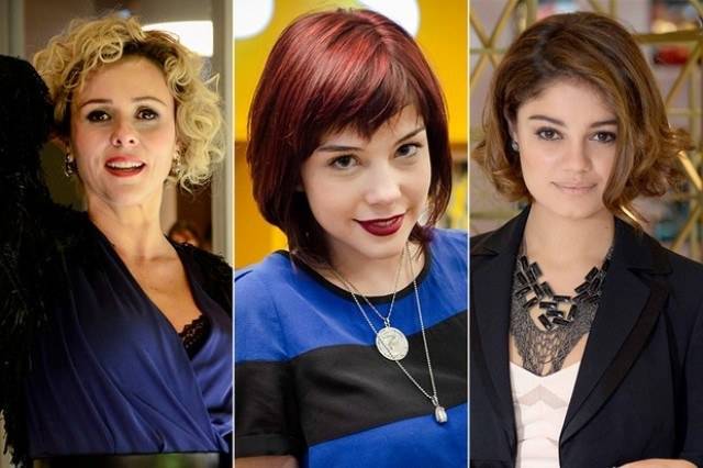Adeus, cabelão! Atrizes de
