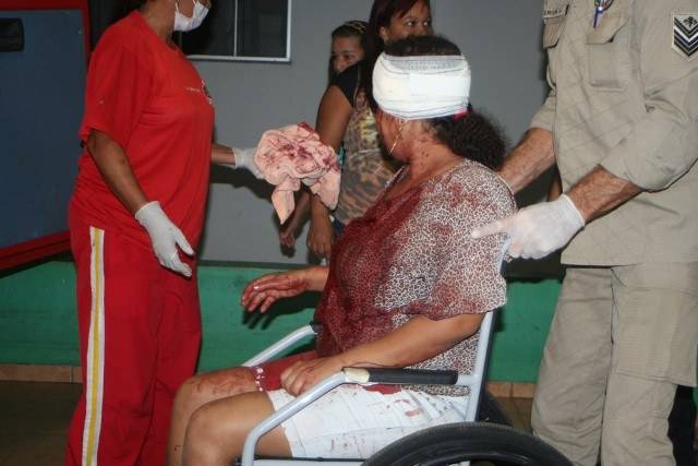 Briga de casal na zona rural de Vilhena termina com mulher esfaqueada