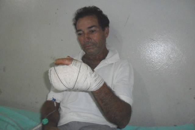 Homem perde dedos em acidente com equipamento agrícola em Chupinguaia