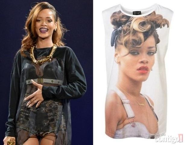 Rihanna processou a loja de departamentos por uso indeviduo de imagem