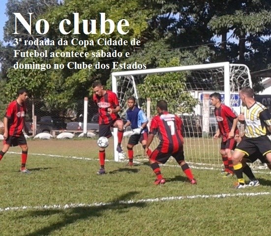 Fim de semana com rodada dupla na Copa Cidade de Futebol 