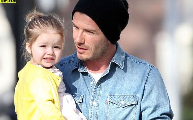  David Beckham sobre a filha: "Ela vai ser como Rapunzel, presa em uma torre"