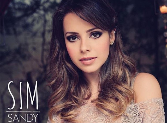 Sandy divulga a capa de novo álbum