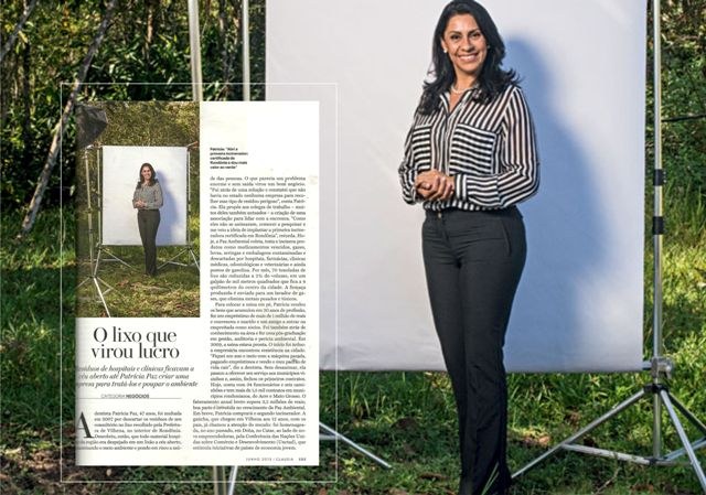 Empresária vilhenense é destaque na revista Claudia e disputa prêmio nacional