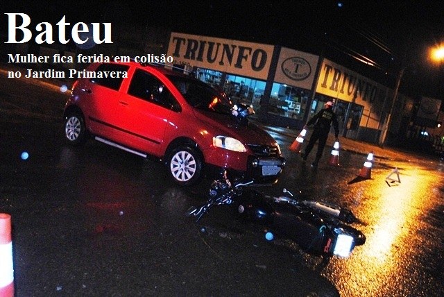 Veículos se chocam no cruzamento das avenidas Curitiba e 1.507, em Vilhena