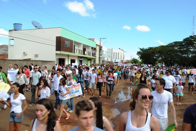  Passeata contra a corrupção em Vilhena termina sem incidentes