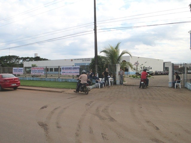 Servidores da Ciretran de Vilhena aderem a paralisação estadual do Detran