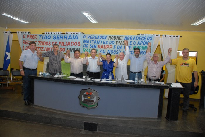 PMDB RENOVA DIRETÓRIOS MUNICIPAIS EM RONDÔNIA