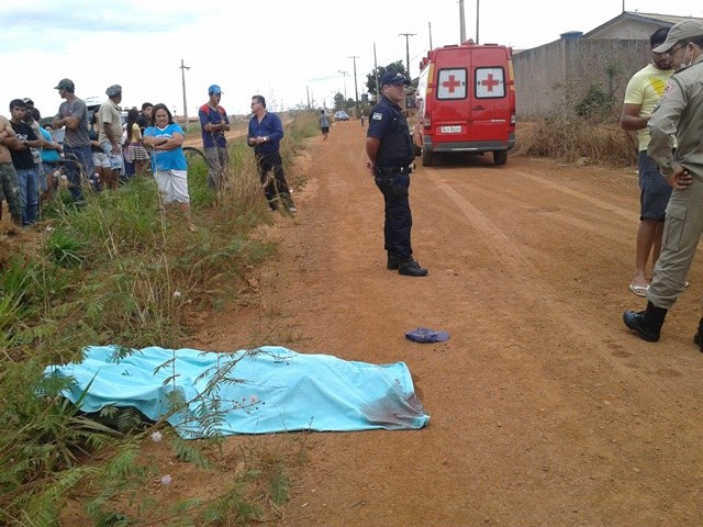  Idoso morre atropelado no Embratelzinho; motorista fugiu sem prestar socorro