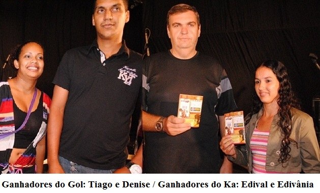 Quatro cartelas foram contempladas no bingo da Expovil