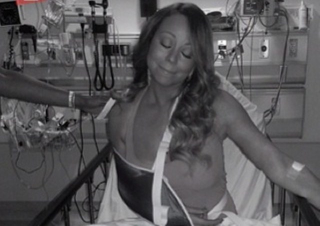 Mariah Carey desloca o ombro e é hospitalizada