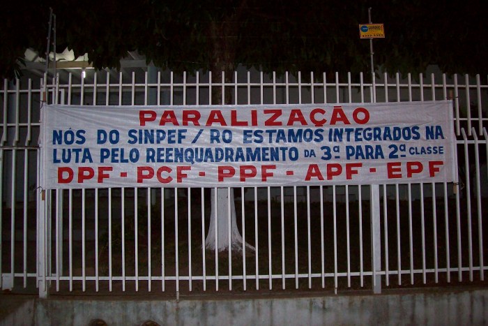 FEDERAL ENCERRA PARALISAÇÃO