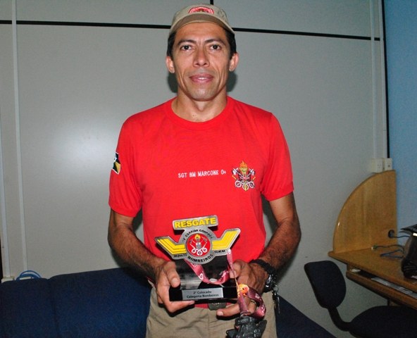 Atleta de Vilhena é vice-campeão da 18ª Corrida Nacional do Corpo de Bombeiros