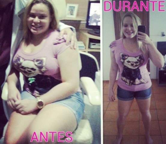 Paulinha mostra o antes e o durante da dieta: "Ser magra é muito melhor"