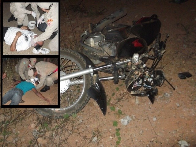 Motociclista acerta pedestre na Avenida Marechal Rondon; ambos ficaram feridos