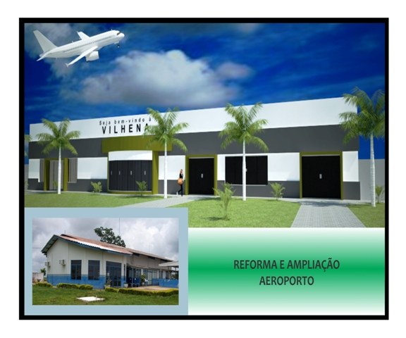 Com reforma, em breve o aeroporto de Vilhena poderá receber aeronaves maiores
