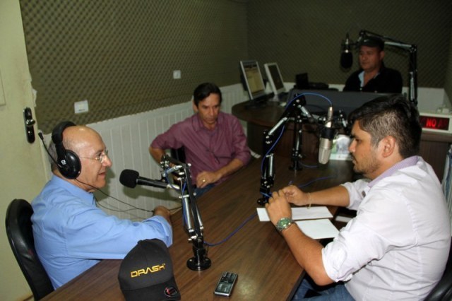 Em Vilhena, governador concederá entrevista transmitida ao vivo 28 cidades