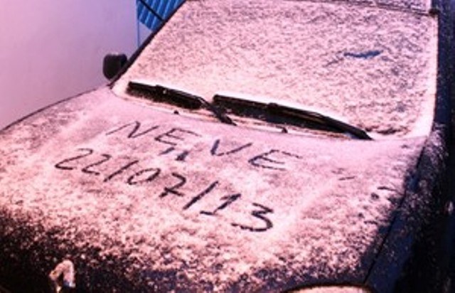 NEVE NO SUL