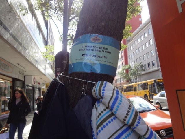 SOLIDARIEDADE NO FRIO