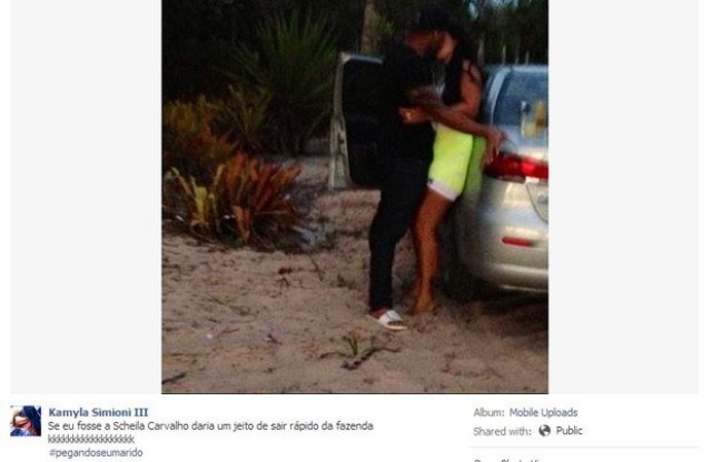 Morena posta fotos e sugere affair com marido de Scheila Carvalho