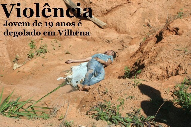 Rapaz que matou jovem degolado em Vilhena se apresenta à polícia e é liberado