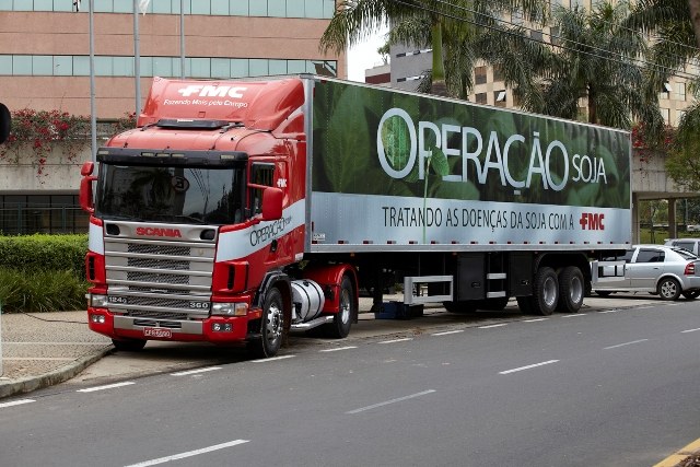 Caminhão de multinacional estará em Vilhena e Cerejeiras mostrando experiência