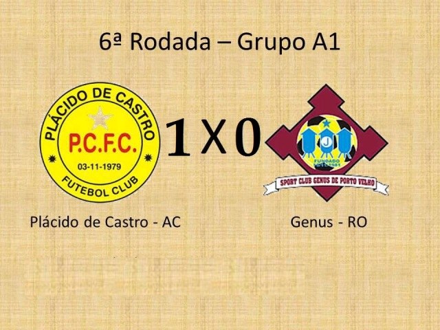 Série D: Genus-RO perde mais uma e Plácido de Castro-AC encosta no líder